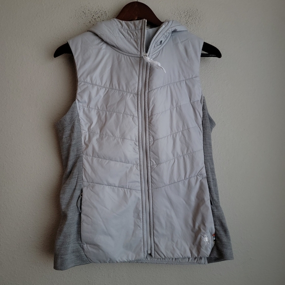 Smartwool Jackets & Blazers - Smartwool Smartloft Hoodie Vest in Storm Gray size M NWT